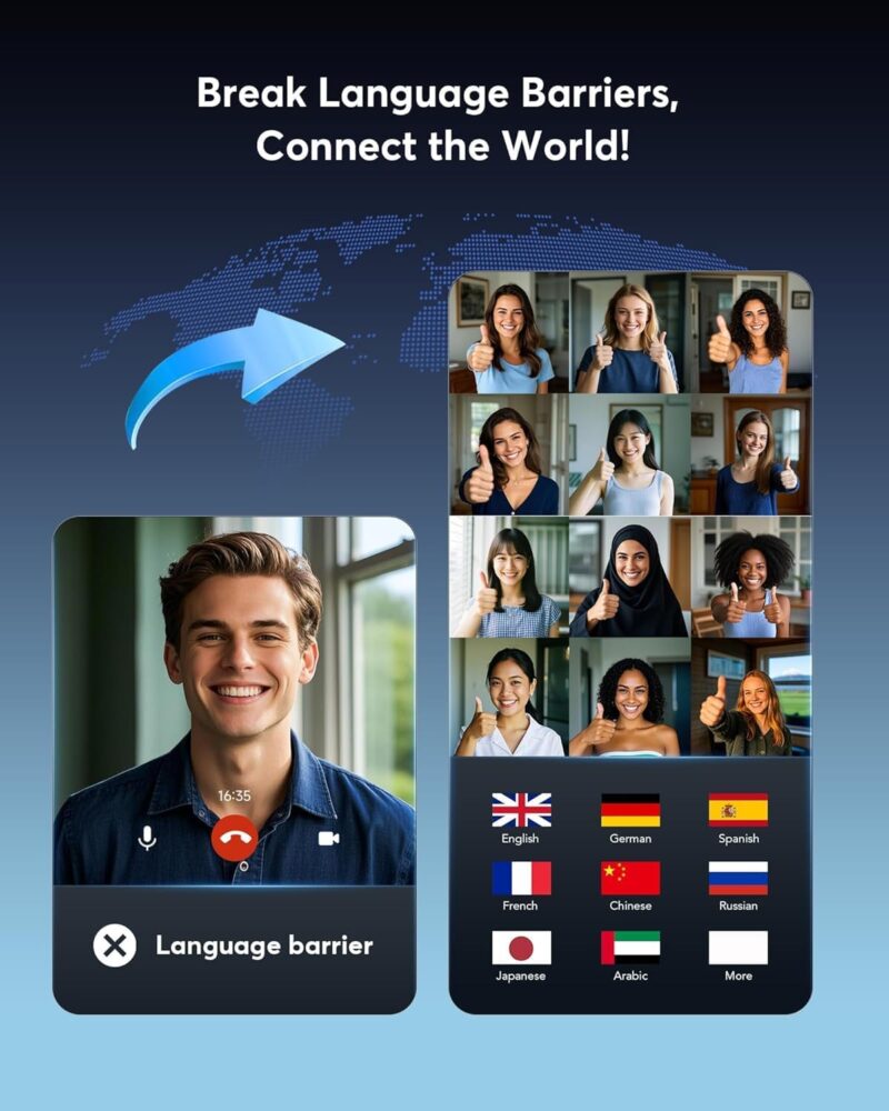 Real Time Translation Earbuds - AI Headphones - Image 3