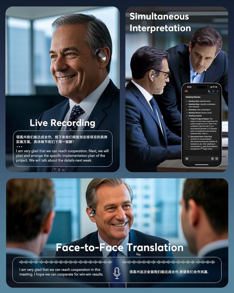 Real Time Translation Earbuds - AI Headphones - Image 6