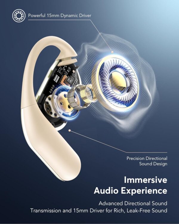 AI Translation Earbuds Real Time - Audifonos Traductores Inglés Español, 3-in-1 Translator Device, Supports 144 Languages & Accents, Open Ear Earbuds with Charging Case - Image 8