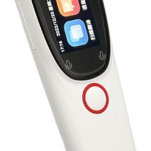 Paekole Lápiz traductor de escaneo, 142 Idiomas en línea, Lector de escaneo con Pantalla táctil de 3,7 Pulgadas BY01