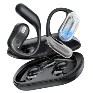 Cuffie Bluetooth Auricolari Bluetooth 5.4, Sport Cuffiette Wireless, Cuffie Open Ear 48 Ore di Riproduzione, Cuffie Senza Filo HiFi Stereo IP7 Impermeabili, Auricolare Bluetooth per iOS & Android